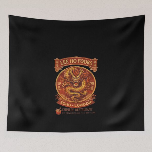 Item preview, lee ho fooks 1978 retro vintage asian food #8922 designed and sold by trusty-ben-art.
