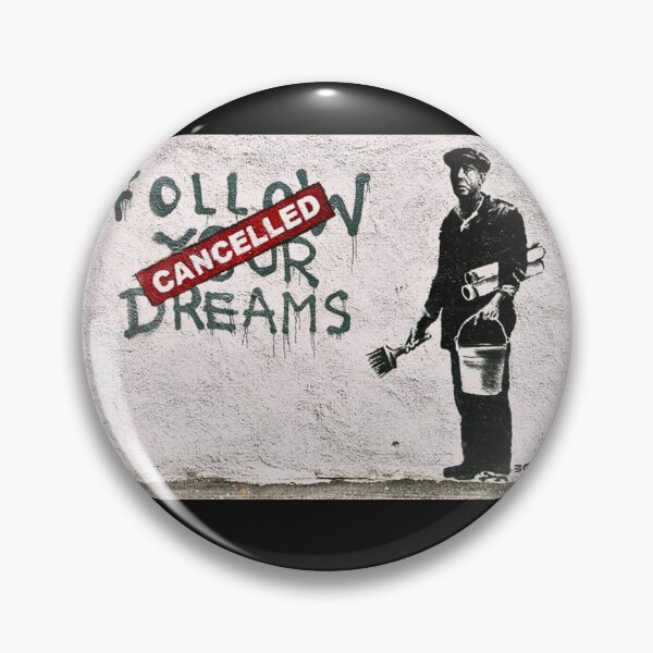 Item preview, Banksy Follow Your Dreams Cancelled Flower Thrower  designed and sold by Kaibosh21.