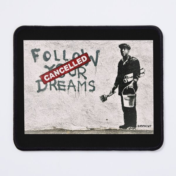 Item preview, Banksy Follow Your Dreams Cancelled Flower Thrower  designed and sold by Kaibosh21.
