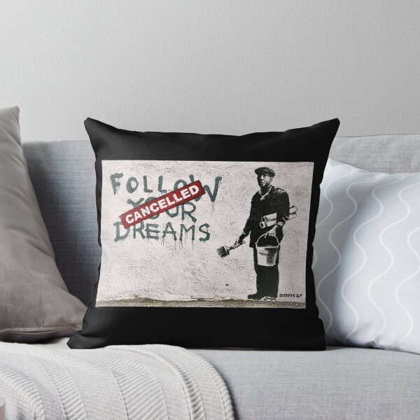 Item preview, Banksy Follow Your Dreams Cancelled Flower Thrower  designed and sold by Kaibosh21.
