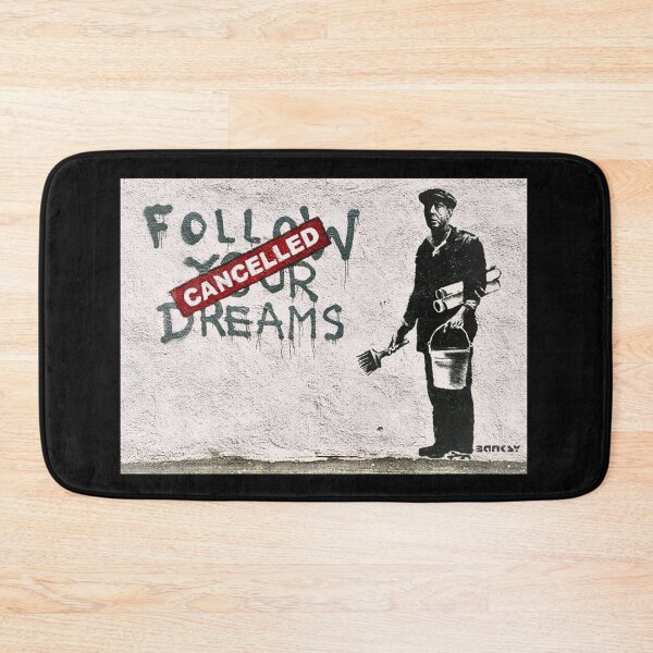 Item preview, Banksy Follow Your Dreams Cancelled Flower Thrower  designed and sold by Kaibosh21.