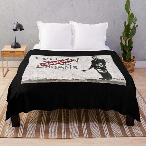 Item preview, Banksy Follow Your Dreams Cancelled Flower Thrower designed and sold by Kaibosh21.