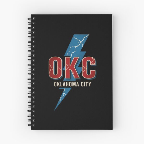 Item preview, Oklahoma Lightning City Poster Design Today Graphic Art designed and sold by HenriettFLander.