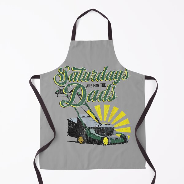 Item preview, Saturdays are for The Dads Lawn Mower Retro Vintage designed and sold by GreggRoss.