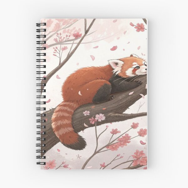 Item preview, Sleeping Red Panda on Branch Artwork  designed and sold by NivyasArtistry.