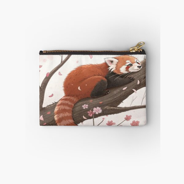 Item preview, Sleeping Red Panda on Branch Artwork  designed and sold by NivyasArtistry.