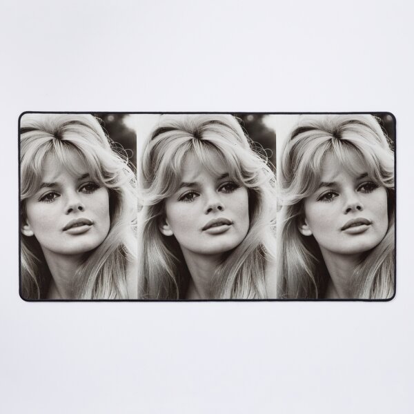 Item preview, Character - Portrait Black and White Bouffant Hairstyle Emblematic designed and sold by Beat-It.