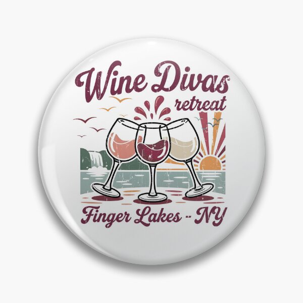 Item preview, Wine Divas Retreat Finger Lakes-NY designed and sold by Find Out.