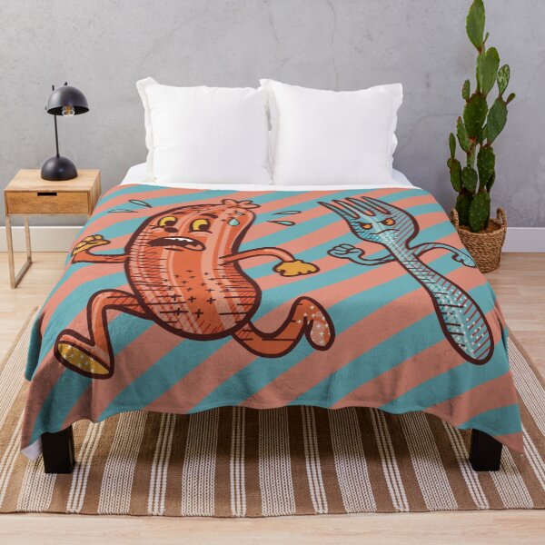 Item preview, Retro Sausage on the Run designed and sold by IvysCreativityHouse.
