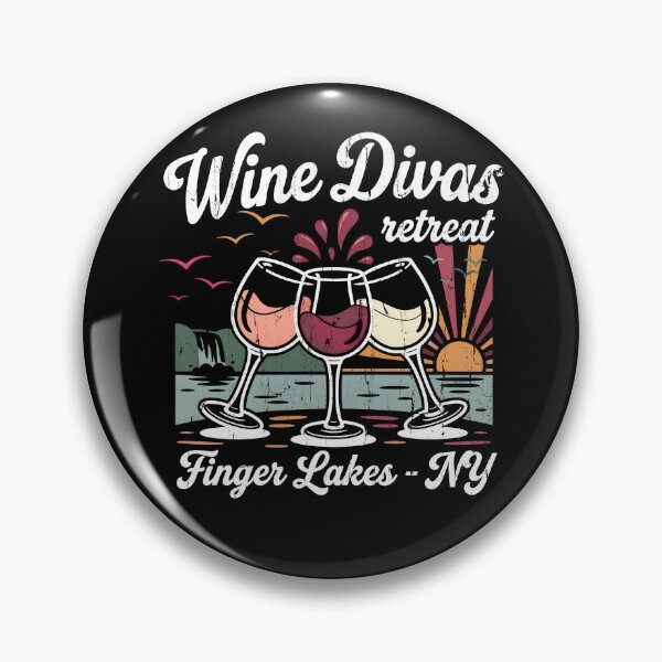 Item preview, Wine Divas Retreat Finger Lakes-NY designed and sold by Find Out.