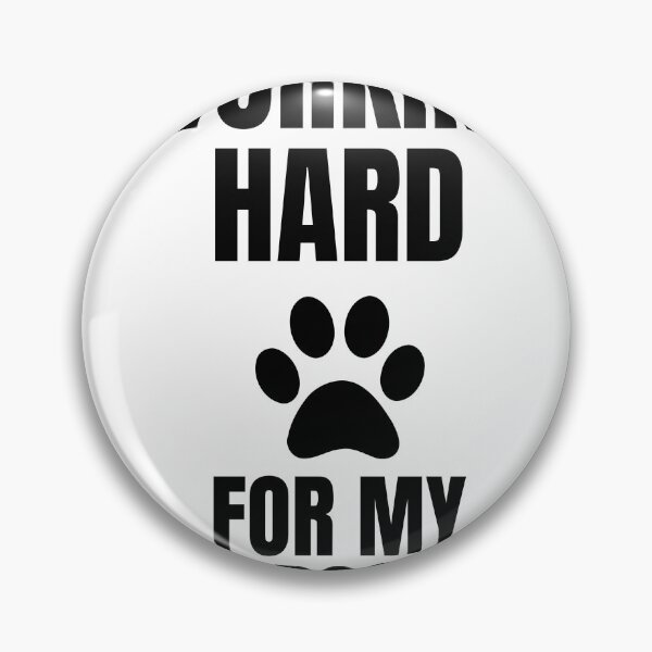 Item preview, Funny Working Hard For My Dog Pet Owner Quote Design designed and sold by Uvclick.