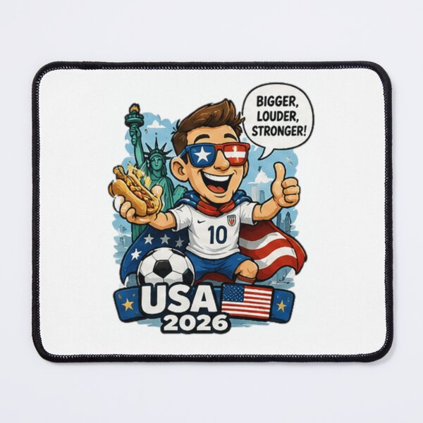 Item preview, USA 2026 Soccer Fan Sticker designed and sold by syndia2209.