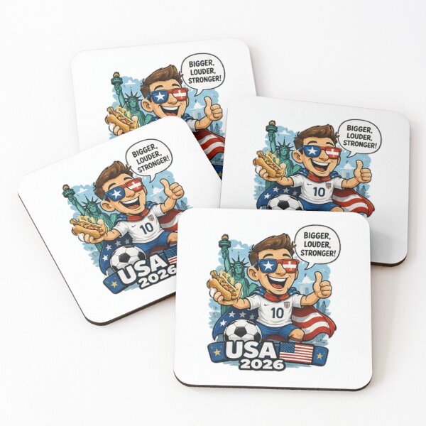 Item preview, USA 2026 Soccer Fan Sticker designed and sold by Pixanova.