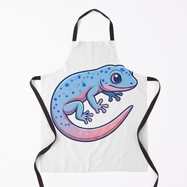 Item preview, Pastel Blue Gecko Cute Reptile Sticker designed and sold by HoneyBreezeCo.