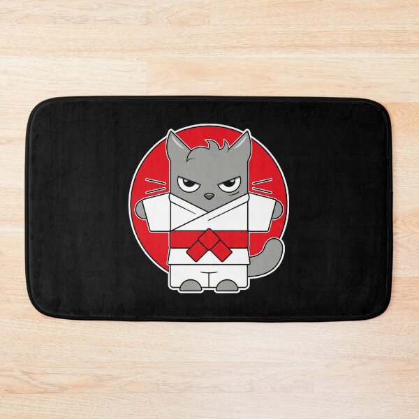 Item preview, Red Belt Judo Cat designed and sold by eve streets.