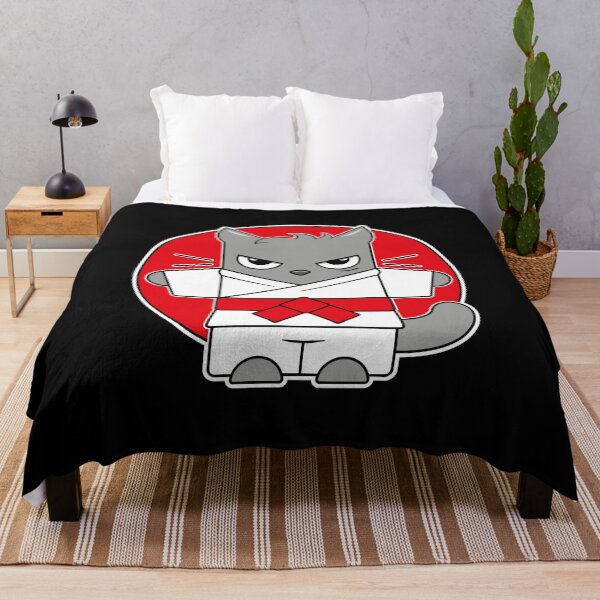 Item preview, Red Belt Judo Cat designed and sold by eve streets.