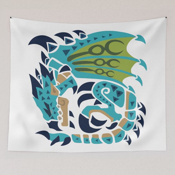 Item preview, Old World Azure Rathalos (MHW Inspired) designed and sold by BlackiePotter.