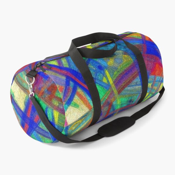 Item preview, Vivid Kaleidoscopic Tangle designed and sold by RandomWalker.