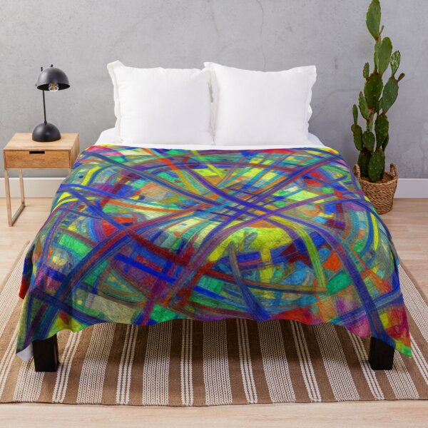 Item preview, Vivid Kaleidoscopic Tangle designed and sold by RandomWalker.