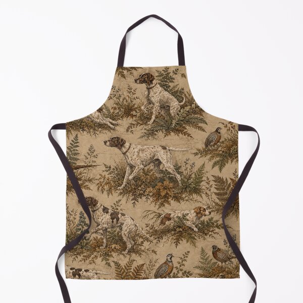 Item preview, Vintage Hunting Dogs & Game Birds Pattern designed and sold by TammyHunterArt.