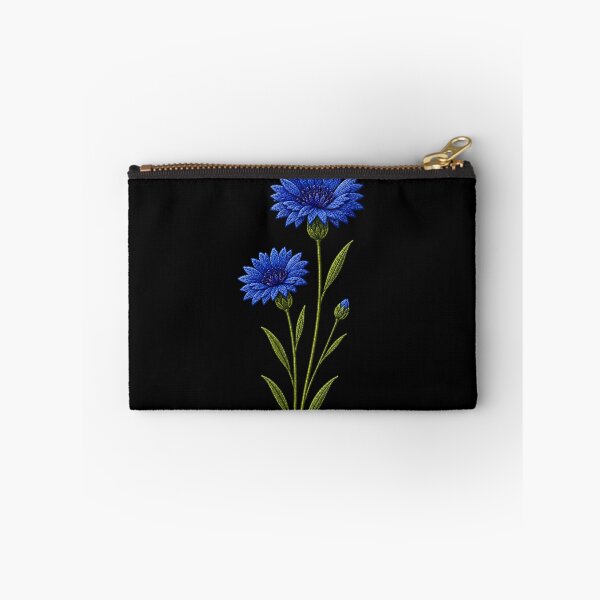 Item preview, Blue Cornflower Embroidery designed and sold by ColorSplash123.
