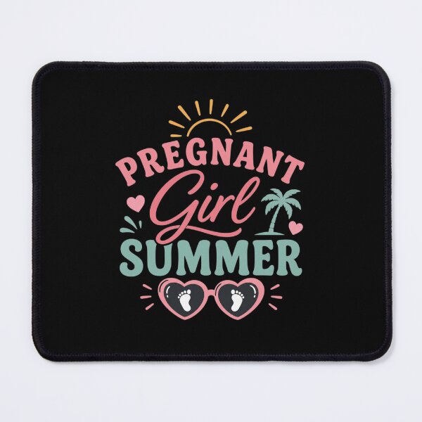 Item preview, Pregnant Girl Summer Retro Sunshine Mama Era designed and sold by BunBuntheDog-.