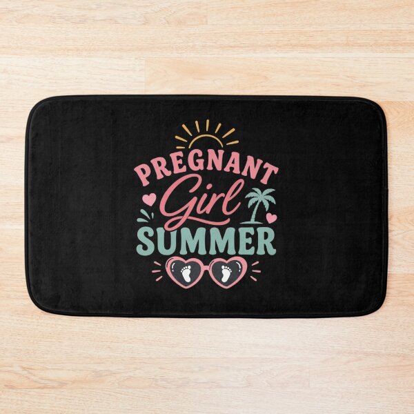 Item preview, Pregnant Girl Summer Retro Sunshine Mama Era designed and sold by BunBuntheDog-.