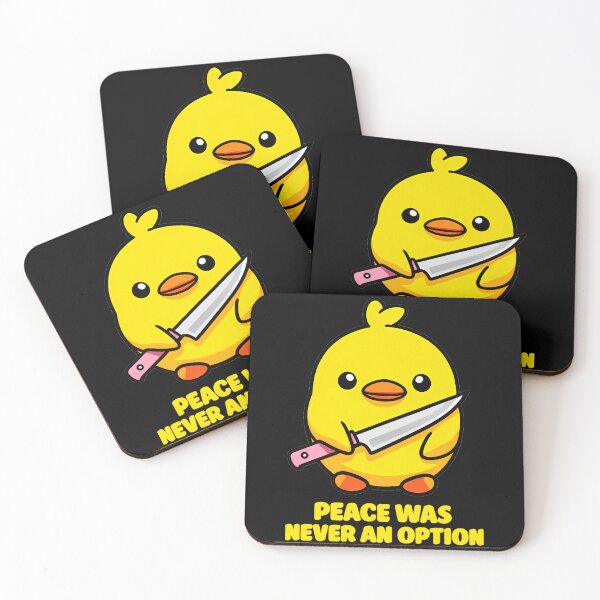 Item preview, Peace Was Never An Option Funny Chick Meme designed and sold by LysiTHWIP.