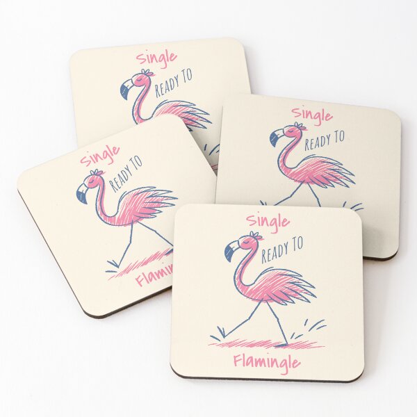 Item preview, Single – Ready to Flamingle designed and sold by AngryToro.