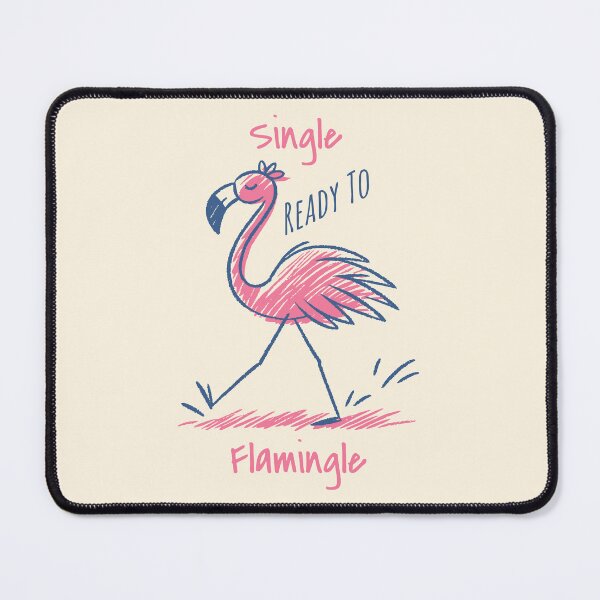 Item preview, Single – Ready to Flamingle designed and sold by AngryToro.