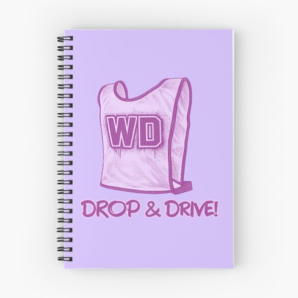 Item preview, WD Wing Defence - Netball - Drop and Drive!  designed and sold by Hello Bee Bee.