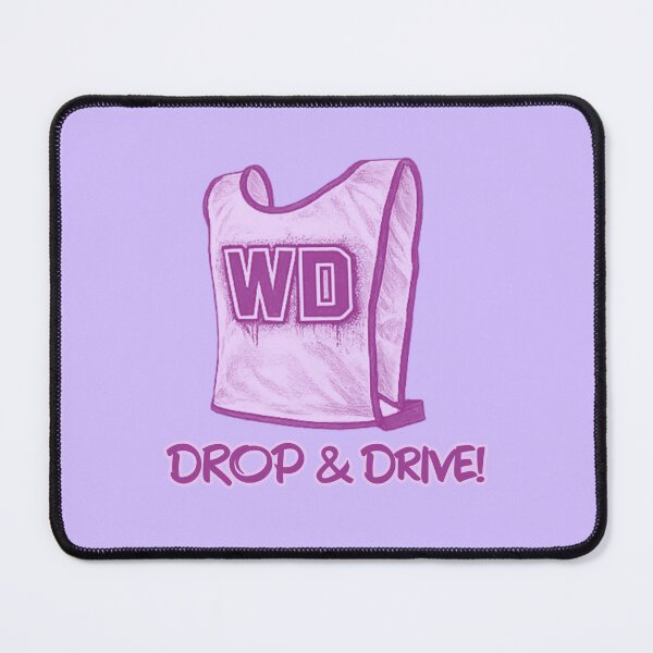 Item preview, WD Wing Defence - Netball - Drop and Drive!  designed and sold by Hello Bee Bee.