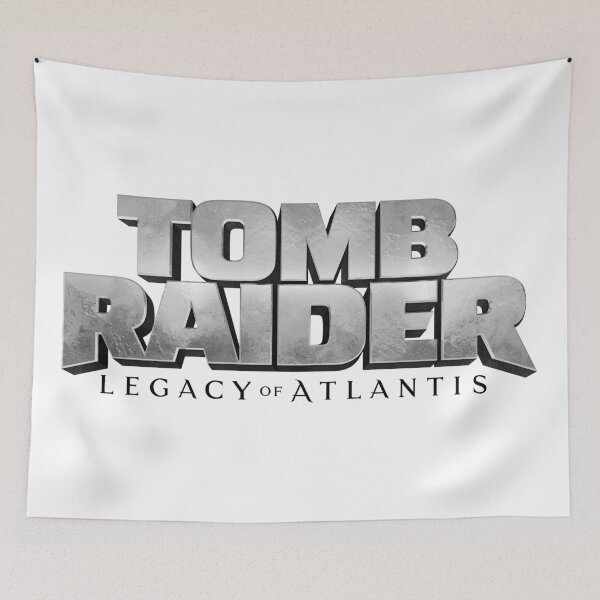 Item preview, Tomb Raider Legacy of Atlantis black Logo designed and sold by J's Models.
