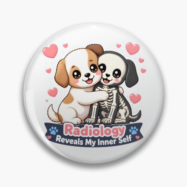 Item preview, Radiology Reveals My Inner Self | Kawaii Veterinary X-Ray Puppy designed and sold by Bettybee00.