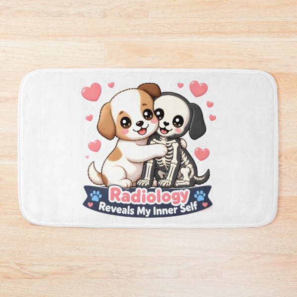 Item preview, Radiology Reveals My Inner Self | Kawaii Veterinary X-Ray Puppy designed and sold by Bettybee00.