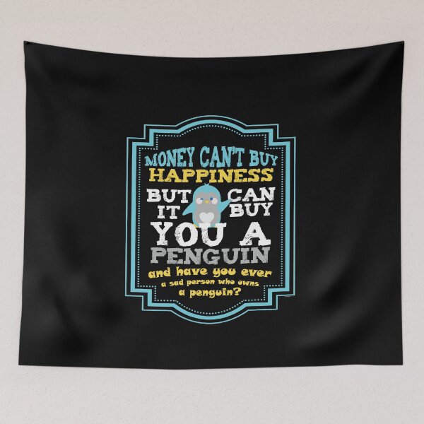 Item preview, Penguin Is Happiness designed and sold by TomGiantDesigns.
