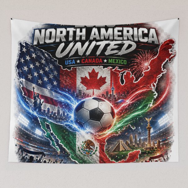 Item preview, Diseño para aficionados al fútbol de EE. UU., Canadá y México 2026 | Regalo para el Mundial 2026 designed and sold by Winetastic-Art.