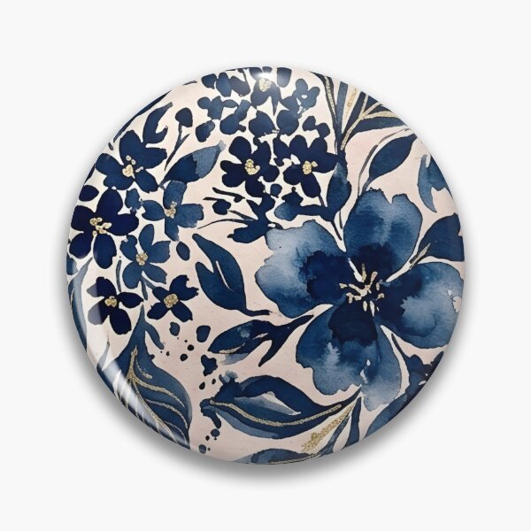 Item preview, Navy Floral  designed and sold by GraphicsClub.