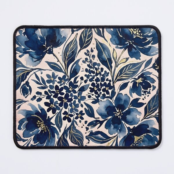 Item preview, Navy Floral  designed and sold by GraphicsClub.