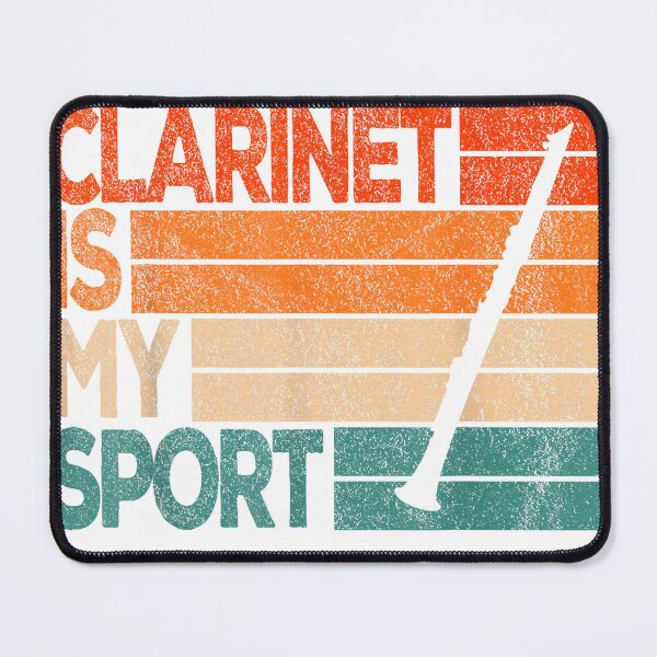 Item preview, Clarinet Is My Sport Funny Clarinet Player Retro Vintage T-Shirt designed and sold by Othinus.