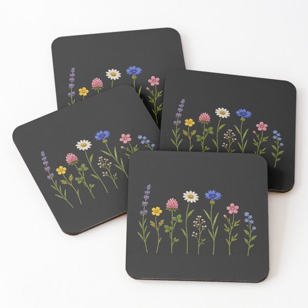 Item preview, Wildflower Meadow Embroidery designed and sold by ColorSplash123.
