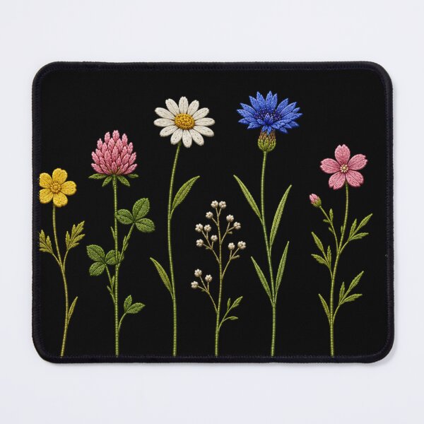 Item preview, Wildflower Meadow Embroidery designed and sold by ColorSplash123.