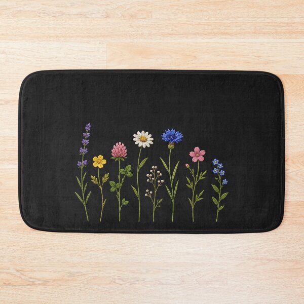 Item preview, Wildflower Meadow Embroidery designed and sold by ColorSplash123.