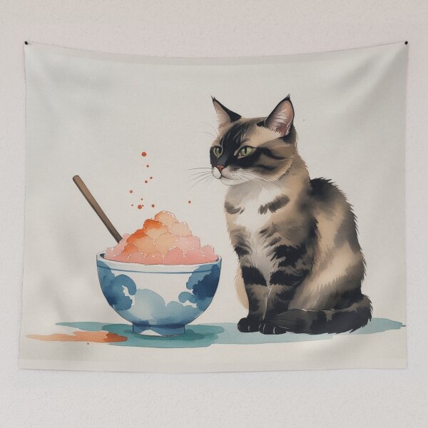 Item preview, Cats and strawberry shaved ice designed and sold by LEO'S CREATURE　れおずくりーちゃー.