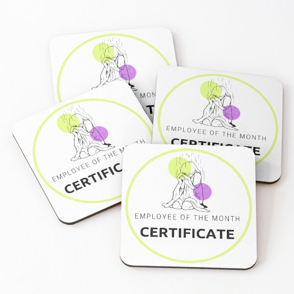 Item preview, Employee of the Month CERTIFICATE. designed and sold by BarbaraSaidNO.
