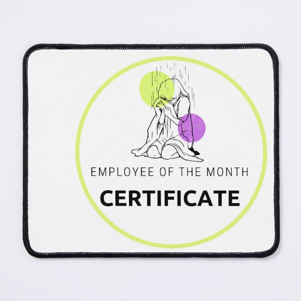 Item preview, Employee of the Month CERTIFICATE. designed and sold by BarbaraSaidNO.