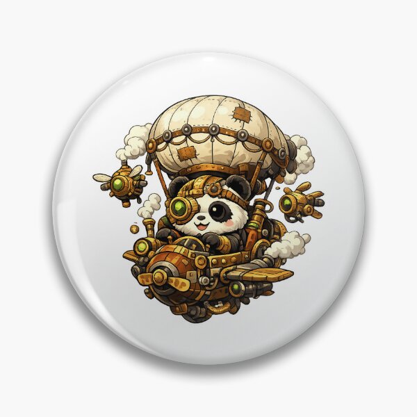 Item preview, Skyforge Airship Panda Captain designed and sold by KellyCottama.