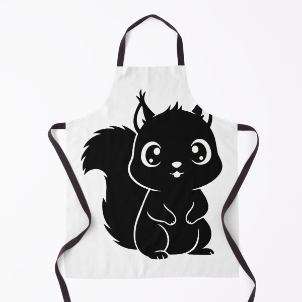 Item preview, Cute Squirrel Silhouette Sticker - Minimalist Woodland Animal Poster - Kawaii Bushy Tail Autumn Squirrel Print for Mugs and T-Shirts designed and sold by BestChoiceService.