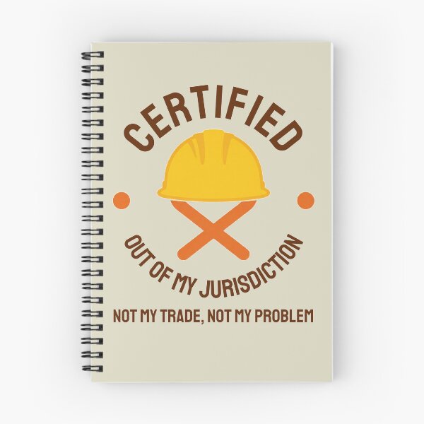 Item preview, Certified Out Of My Jurisdiction Funny Work Humor Vintry Off designed and sold by VintryOff.