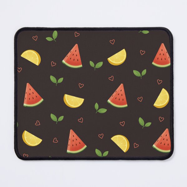 Item preview, Summer Fruit Joy: Watermelon and Lemon Seamless Pattern designed and sold by katemaxi.